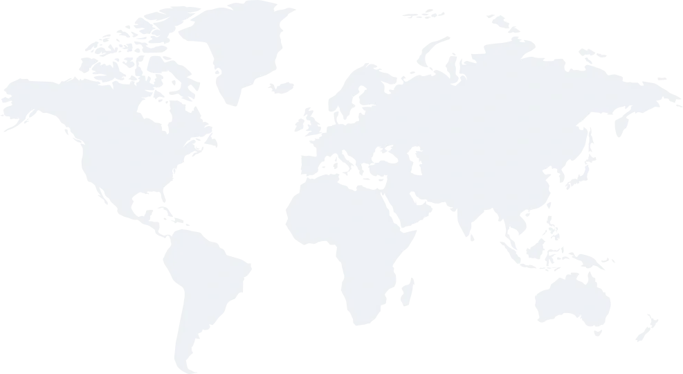 Mapa de regiões atendidas pela G2 Tecnologia