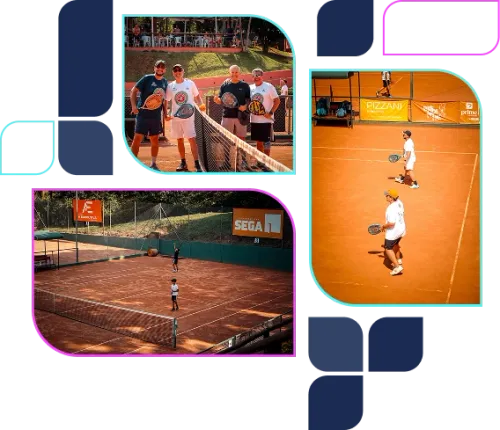 Imagens de Pedro nos treinos de kart